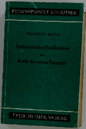 Systematisches Handlexikon Zur Kritik der reinen Vernunft