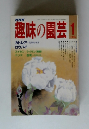 NHK趣味の園芸　1988年1月号