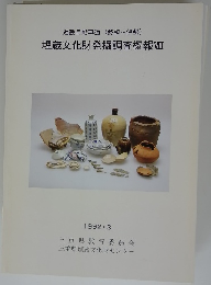 埋蔵文化財発掘調査概報ⅦII 1992 3