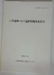 古川遺跡・山口遺跡発掘調査報告 1996年3月号