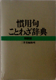 慣用句ことわざ辞典 特装限 