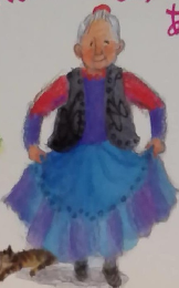 ふうばあちゃんの あかいくし