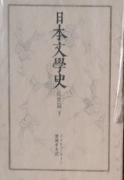 日本文学史　近世篇 下