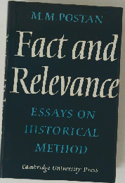 Fact and Relevance: Essays on Historical Method
