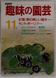 趣味の園芸　11月号　