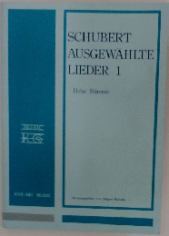 SCHUBERT AUSGEWAHLTE LIEDER 1 Hohe Stimme