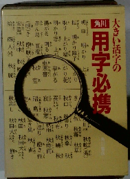 大きい活字の用字必携
