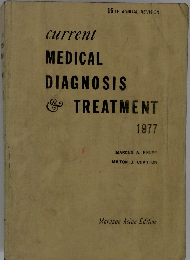 current MEDICAL DIAGNOSIS & TREATMENT 1977