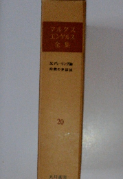 マルクスエンゲルス全集　20