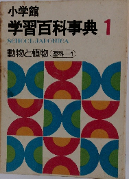 小学館 学習百科事典　動物と植物 理科1　