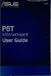 P6T Motherboard User Guide