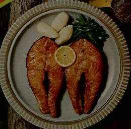 はしで食べる洋風おかず　秋