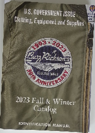 U.S. GOVERNMENT ISSUE Clothing, Equipment and Supplies 1993- 2023