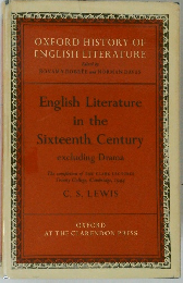 English Literature in the Sixteenth Century　excluding Drama