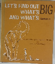 LET'S FIND OUT　WHAT'S AND WHAT'S　 BIG　SMALL