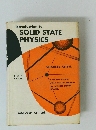 Introduction to SOLID STATE PHYSICS