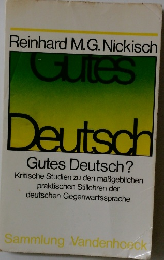 Gutes Deutsch