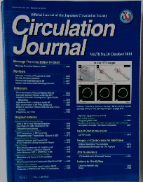 Circulation Journal　2014年10月号　Vol.78　No.10