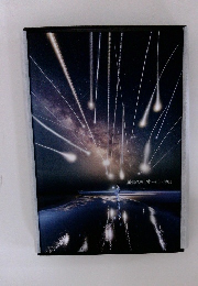 星降る夜とオーロラの物語