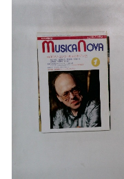 MUSICA　NOVA　1989年1月