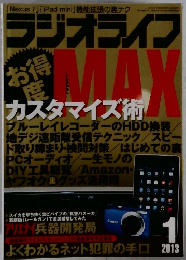 ラジオライフ 2013年1月号