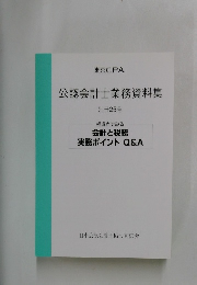 公認会計士業務資料集 別冊25号