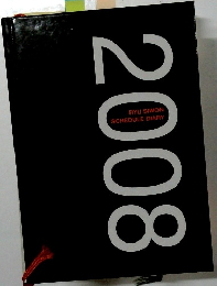 2008　RYU SIWON SCHEDULE DIARY
