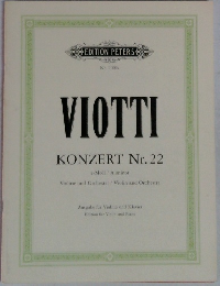 VIOTTI　KONZERT　Nr.22