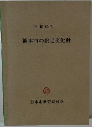 昭和52年  熊本市の指定文化財