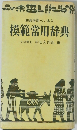 和英併用ペン字入  模範常用辞典