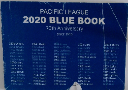 PACIFIC LEAGUE 2020 BLUE BOOK 70th Anniversary SINCE 1950