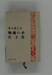 蜘蛛の糸  杜子春