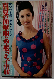 真夏の簡単服と型紙っき子供服