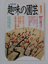 趣味の園芸　1月号