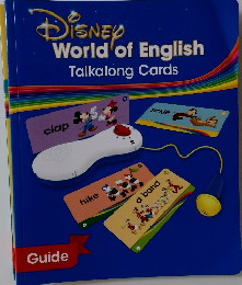 DISNEY  World of English  Talkalong Cards