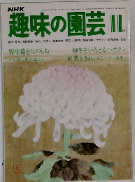 趣味の園芸　11月号　