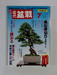 近代盆栽　１９９９年7月号