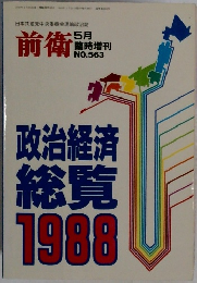 前衛  1988年5月号  臨時増刊  NO.563