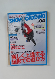 SNOWBOARDING　4月号