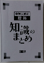 中学入試の理科　知識のまとめ