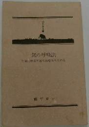 氣の呼吸法　全身に酸素を送り治癒力を高める