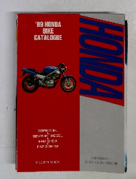 '89 HONDA  BIKE  CATALOGUE