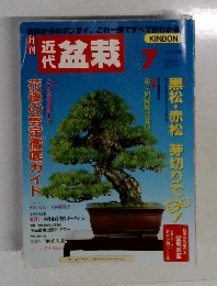 近代盆栽　2002年7月号