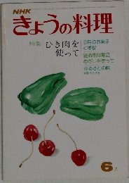 NHK きょうの料理 6月号 特集 ひき肉を使って