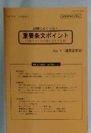 重要条文ポイント　No.1