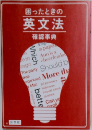 困ったときの英文法　確認事典