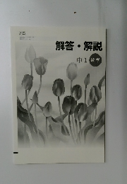 解答・解説　中1数学