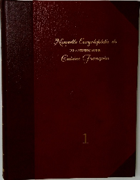 Nouvelle Encyclopedie de  フランス料理新百科事典  Guisine Francaise  1