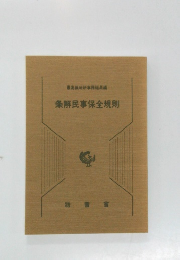 条解民事保全規則