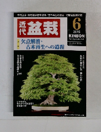 近代盆栽　2015年6月号　